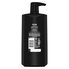 AXE Apollo back label showing ingredients and usage instructions for clarity