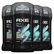AXE Apollo front packaging showing brand and scent for confident freshness