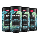 AXE Aqua Bergamot front packaging showing fragrance and pack benefits
