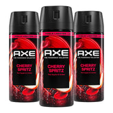 AXE Cherry Spritz front packaging showing bold label and scent appeal