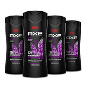 AXE front packaging showing crisp coconut and black pepper scent benefits