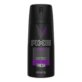 AXE Excite front can view showing branding and sleek design for confidence