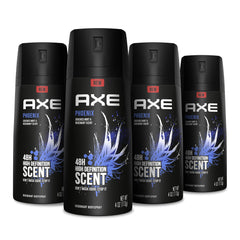 AXE front can showing Phoenix scent and fresh look