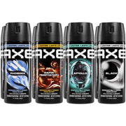 AXE front packaging 8-pack showing variety and value