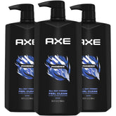 AXE Phoenix front packaging showing three 32 oz bottles and bold branding