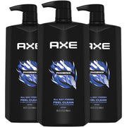 AXE Phoenix front packaging showing three 32 oz bottles and bold branding