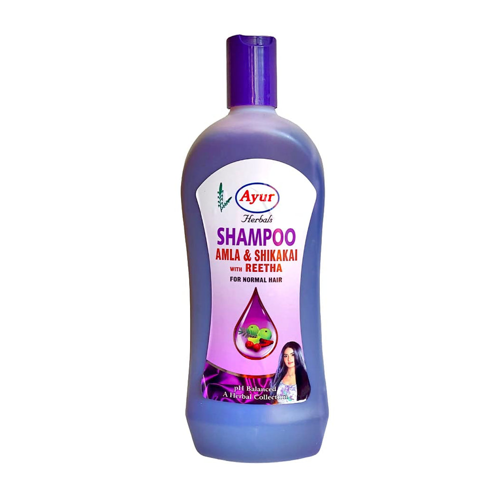 Ayur bottle front label showing product name and 1000ml size for clear identification and choice