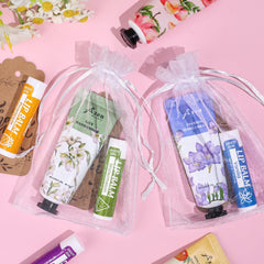 AZEN lip balm array with eight flavors highlighting variety and guest-pleasing benefit