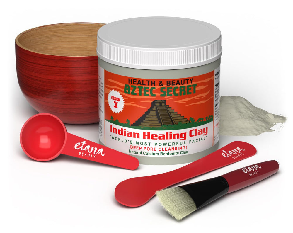 Aztec Secret Etana front package showing full kit and clear contents for convenience