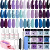 AZUREBEAUTY front box and contents showing full 31-piece kit benefit organized set