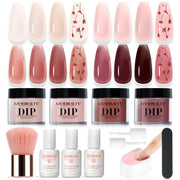AZUREBEAUTY front packaging showing kit contents and benefit of all-in-one set