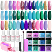 AzureBeauty front packaging showing Mermaid Series kit and complete contents benefit easy setup