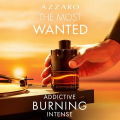 Azzaro close-up of amber juice emphasizing warm color and rich concentration