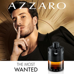 Azzaro bottle held in hand to show scale and travel-friendly 5.07 fl oz size