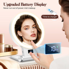 B Beauty Planet LED ring lighting demonstrating even, natural illumination