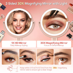 B Beauty Planet side profile illustrating 360-degree rotation and easy angle adjustments