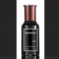 B Bharara side profile highlighting slim travel-ready bottle and cap