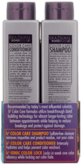 B3 Brazilian BondBuilder conditioner bottle detail displaying smoothing benefits
