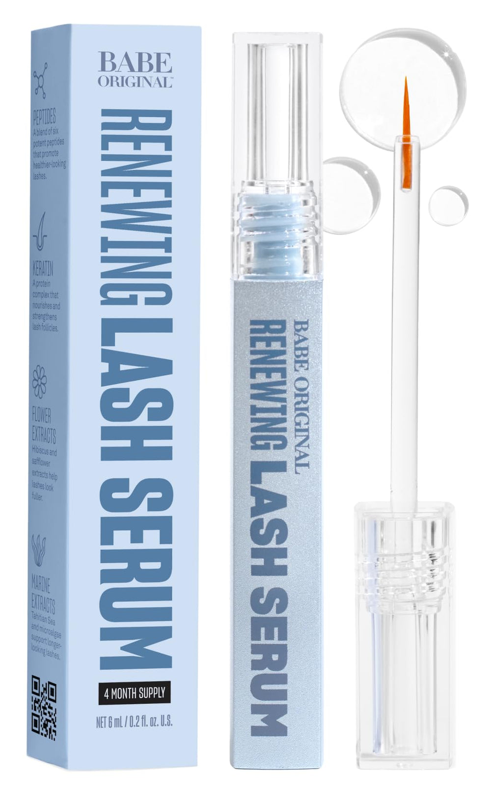 BABE ORIGINAL front packaging showing 6mL bottle and benefits
