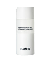 BABOR front packaging showing compact powder cleanser for travel convenience