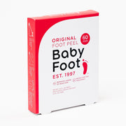 Baby Foot front packaging showing product and lavender scent benefit
