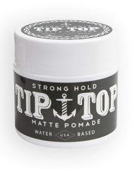 BabyFaceDiary TIP TOP jar front view showing label and compact 4.25oz size, clear hold benefits
