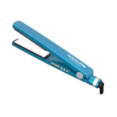 BaBylissPRO flat iron front view showing sleek design and plate width, improving control