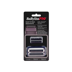 BaBylissPRO foil texture close-up demonstrating hypoallergenic black foils for comfortable shaves