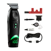 BaBylissPRO trimmer front view showing professional design and precise cutting