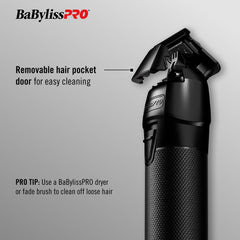 BaBylissPRO battery with four-stage LED ring indicating runtime and charge