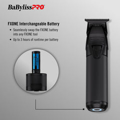 BaBylissPRO close-up of knurled barbell grip for secure control during cutting