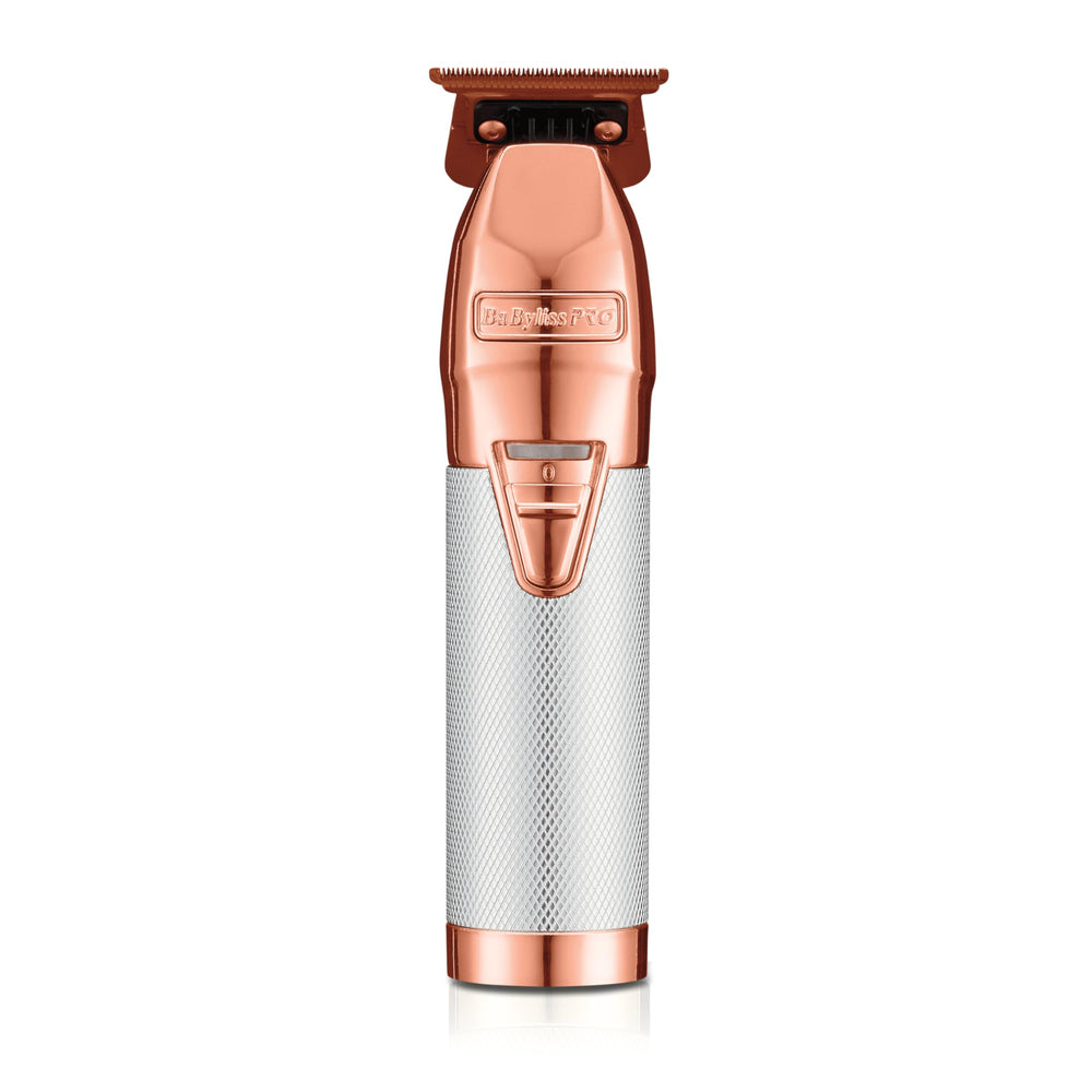 BaBylissPRO FX+ front view showing rosegold finish and ergonomic profile for professional style