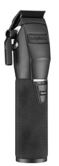 BaBylissPRO clipper in hand demonstrating textured rubber grip and ergonomic control benefit