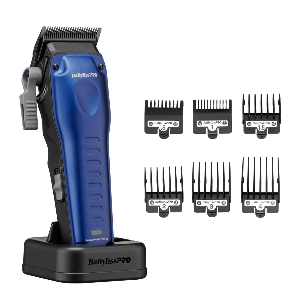 BaBylissPRO front view showing compact clipper and ergonomic grip for control