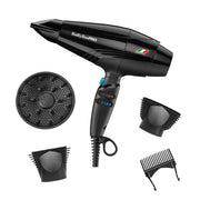 BaBylissPRO Rapido front view showing sleek design and ergonomic grip for easy handling