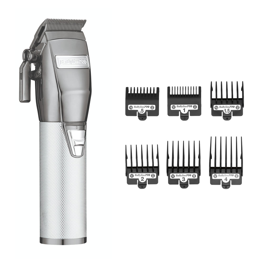 BaBylissPRO front view showing durable metal body and professional look