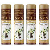 Badger front packaging showing vanilla bean scent and jumbo size benefits