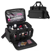 BAFASO front view showing zipped exterior and travel handles for secure carry