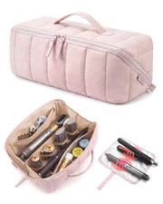 BAGSMART front view wide open showing organized storage benefit