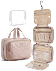 BAGSMART front view showing compact rolled profile and pink color