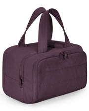 BAGSMART rosy purple front view showing roomy capacity and organized pockets
