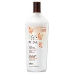 Bain de Terre front bottle showing coconut papaya scent and nourishing benefits