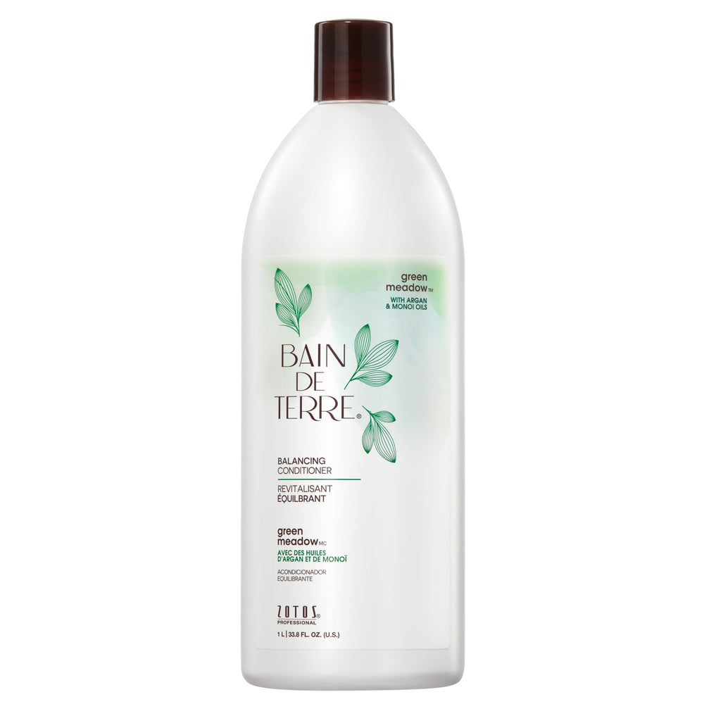 Bain de Terre front packaging showing large 33.8 oz bottle and brand clarity
