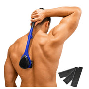 BAKBLADE front view showing shaver design and smooth shave benefit