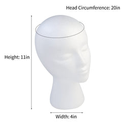 BALABALA side profile highlighting long neck that prevents wig tangling