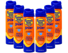 Banana Boat front packaging showing SPF 30 and sport styling, easy identification