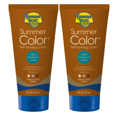Banana Boat front packaging twin 6oz bottles showing product value
