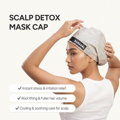 BANANAL close-up of mask gel texture highlighting menthol cooling benefit