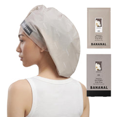 BANANAL front packaging showing four silicone-free scalp mask caps and key claims
