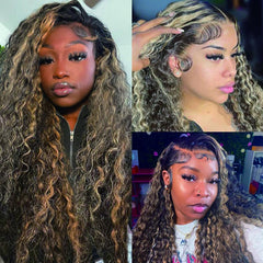 bangjazz close-up of 13x4 HD lace hairline for realistic look